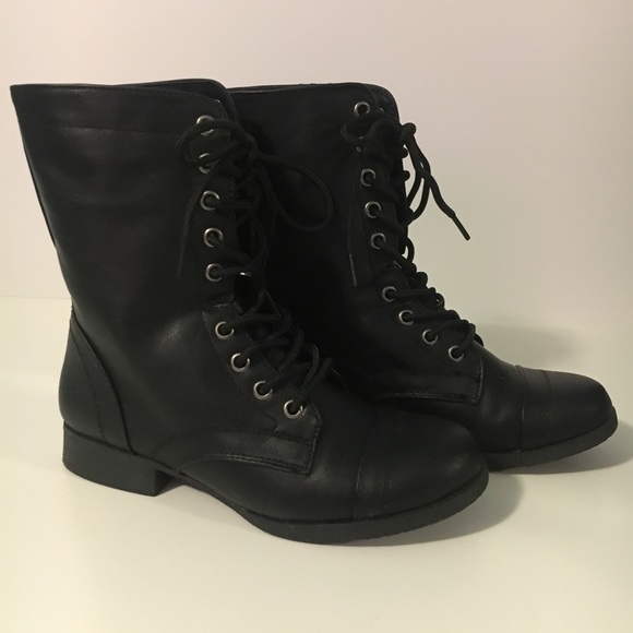 brash combat boots